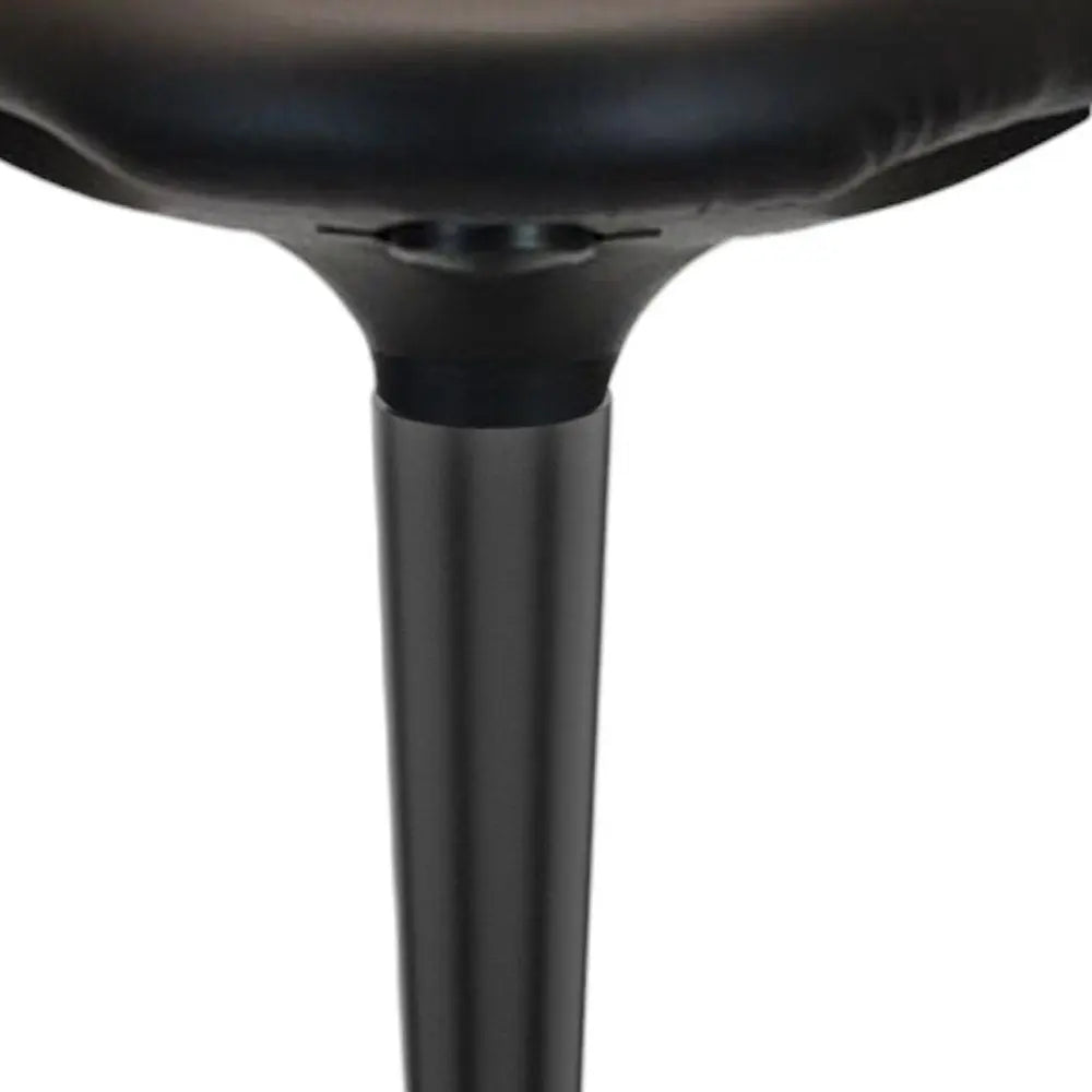 Black Adjustable Height Swivel Office Chair - NOBLE HOME INTERIORS