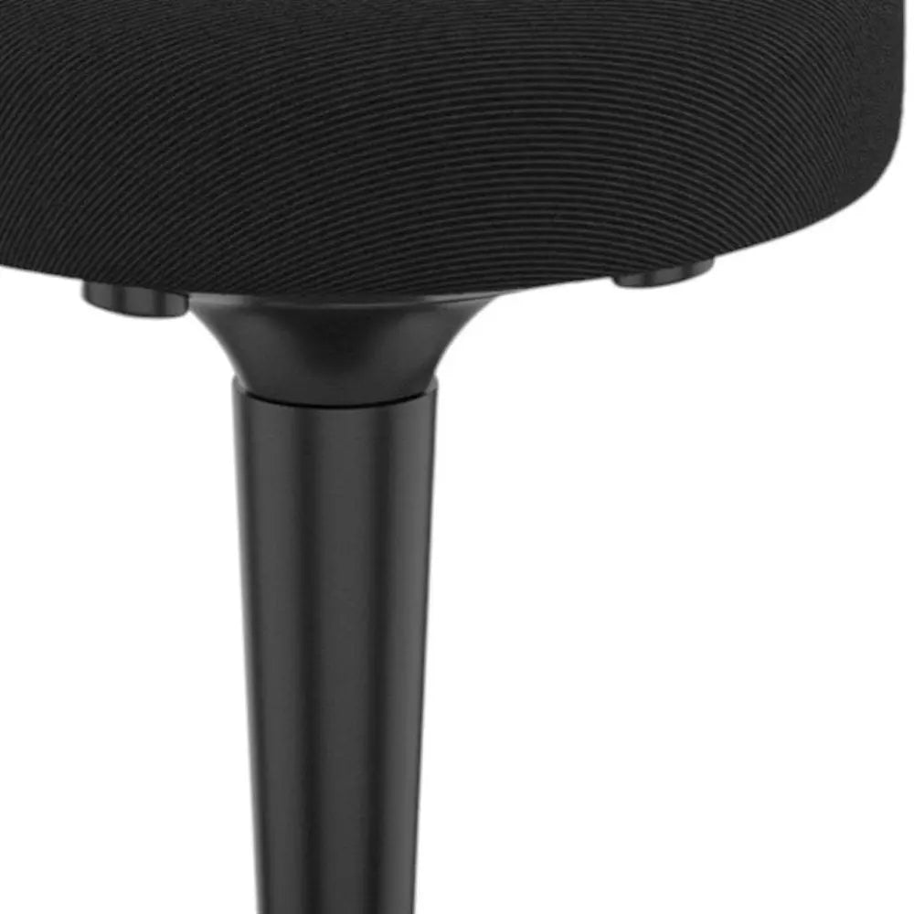 Black and Gray Adjustable Height Swivel Office Chair - NOBLE HOME INTERIORS