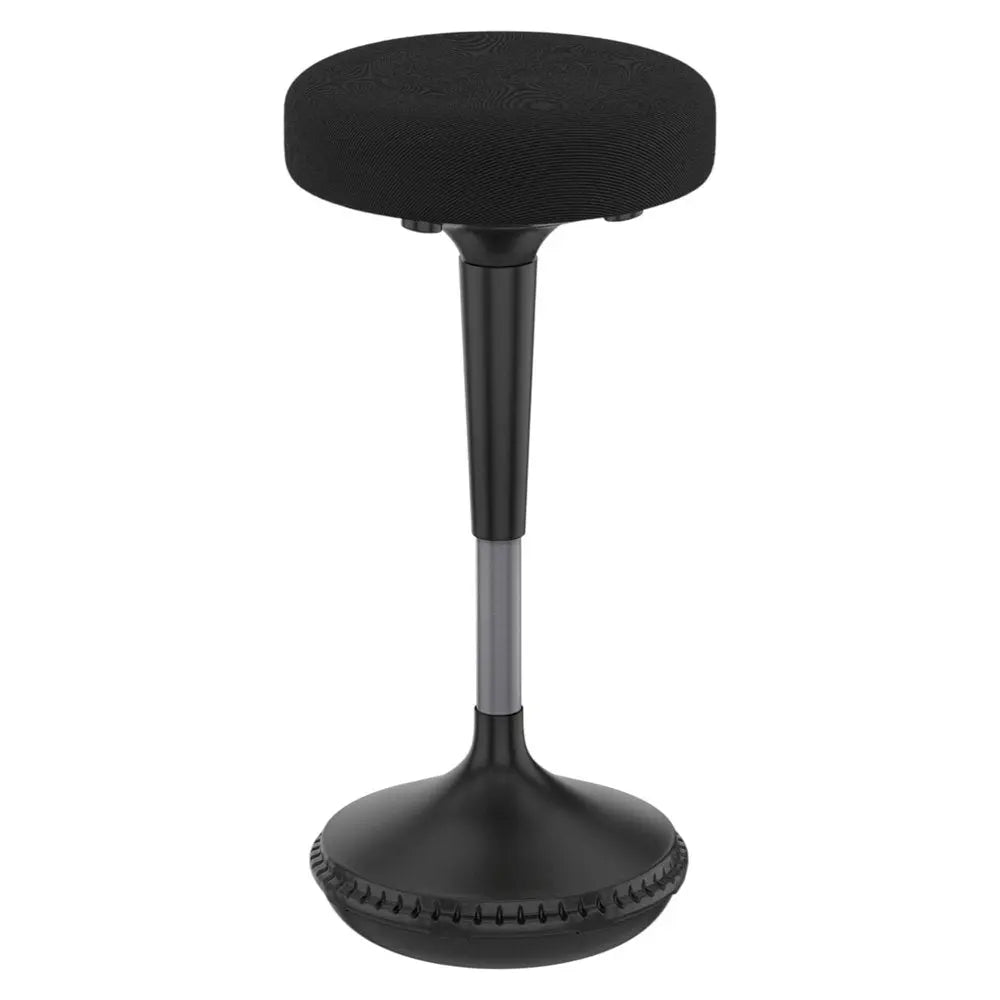 Black and Gray Adjustable Height Swivel Office Chair - NOBLE HOME INTERIORS