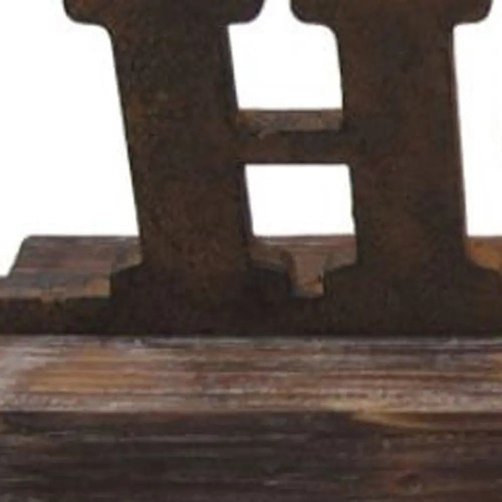 Brown Wood Decor Clock - NOBLE HOME INTERIORS