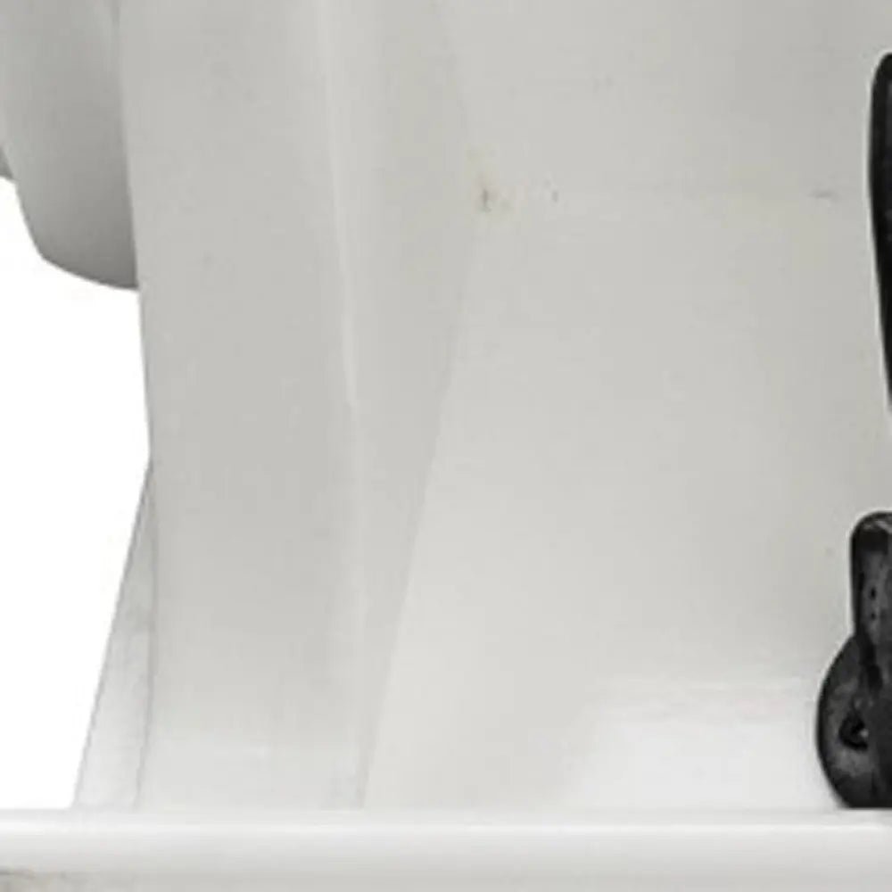 Classic White Wood Wide Six Hook Coat Rack - NOBLE HOME INTERIORS