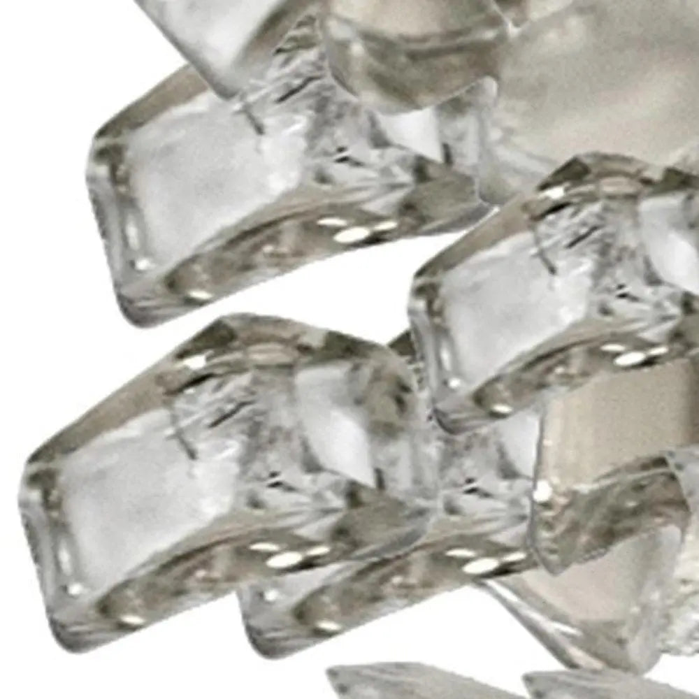 Clear Round Reflective Fire Pit Glass - NOBLE HOME INTERIORS