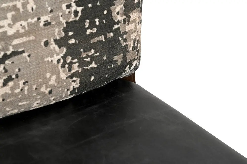 Five Piece Brown Round Solid Wood Dining Set with Four Chairs - NOVA HOME FURNITURE