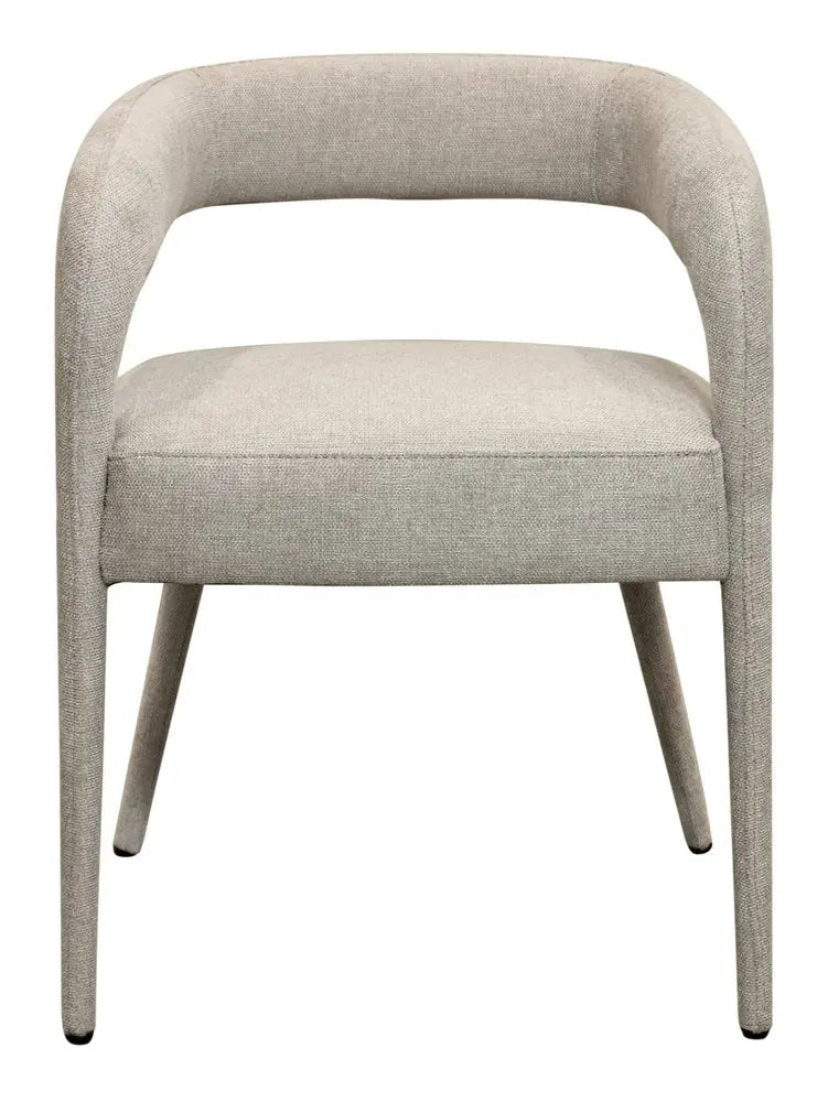 Five Piece Dark Brown Round Solid Wood Dining Set with Four Chairs - NOVA HOME FURNITURE