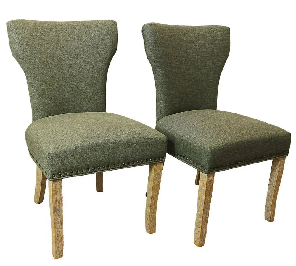 Five Piece Natural Round Solid Wood Dining Set with Four Chairs - NOVA HOME FURNITURE