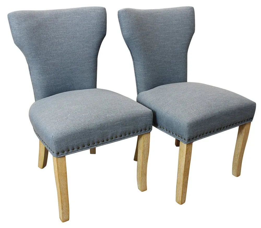 Five Piece Natural Round Solid Wood Dining Set with Four Chairs - NOVA HOME FURNITURE