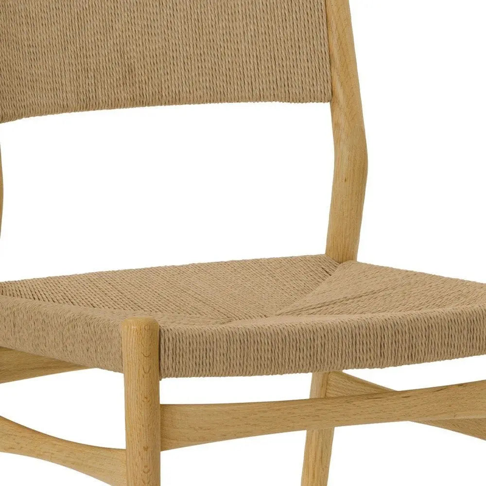 Five Piece Oak Oval Dining Set with Four Chairs - NOVA HOME FURNITURE