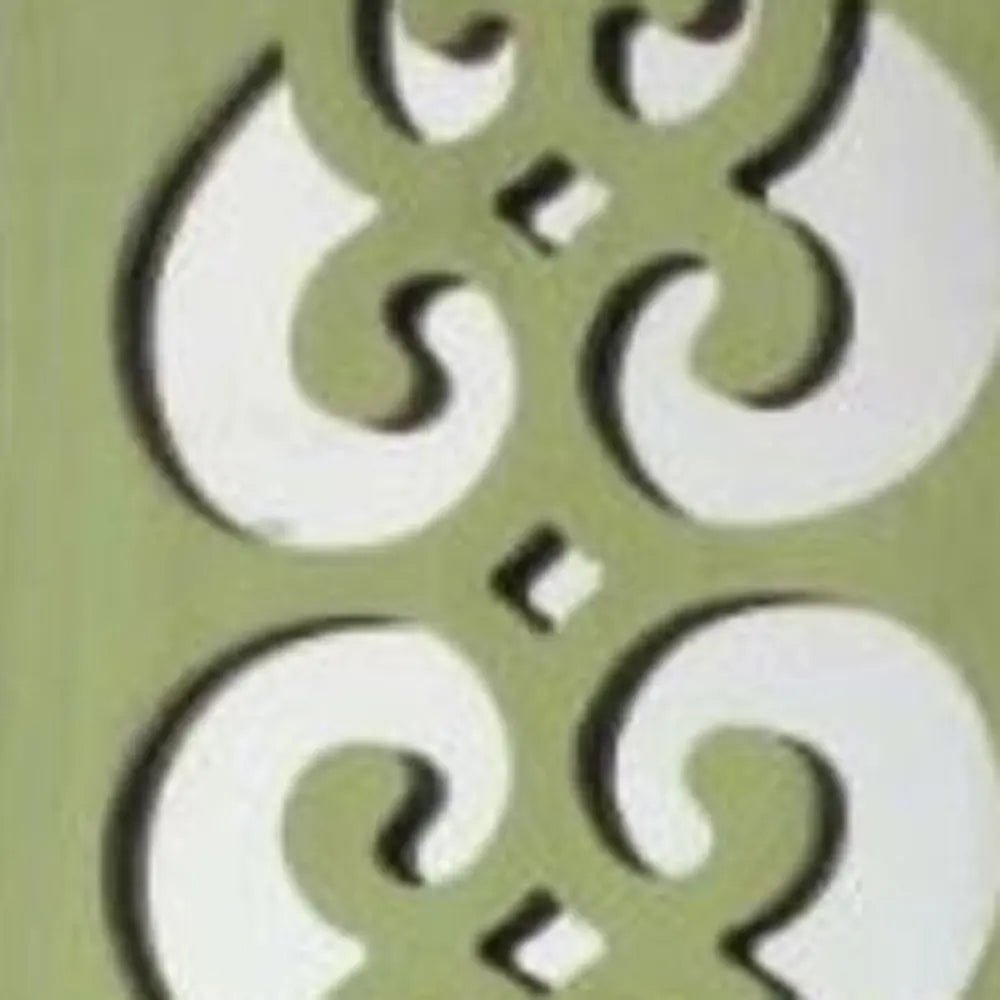 Green Wood Hanging Dimensional Sculpture - NOBLE HOME INTERIORS