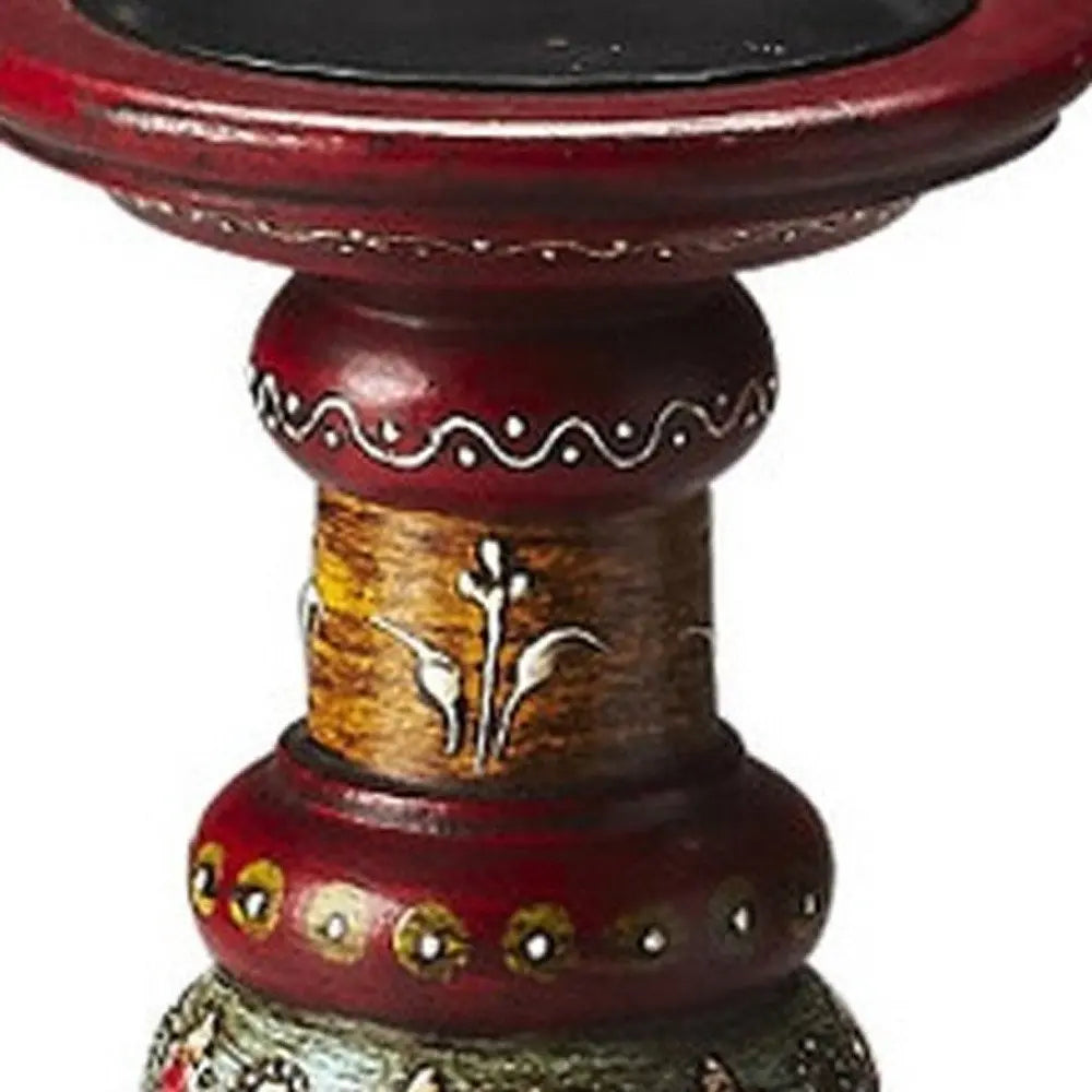 Hand Painted Candle Holder - NOBLE HOME INTERIORS