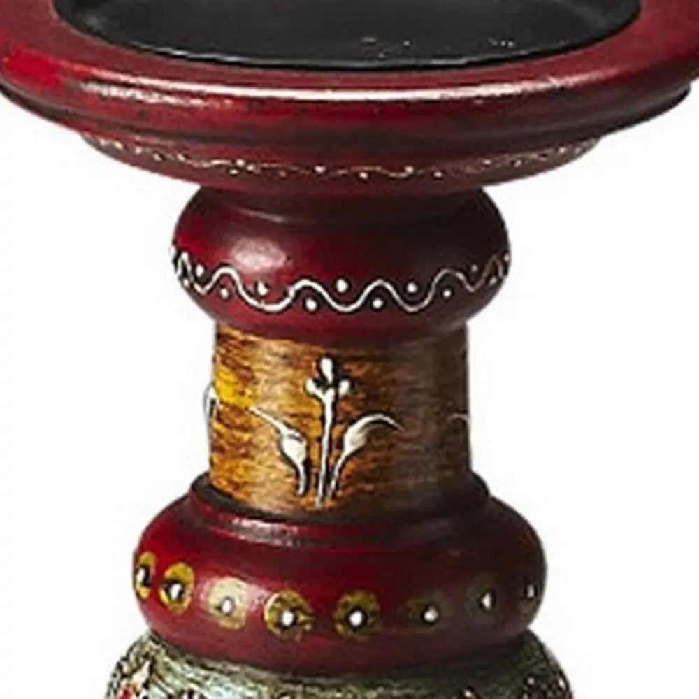 Hand Painted Candle Holder - NOBLE HOME INTERIORS