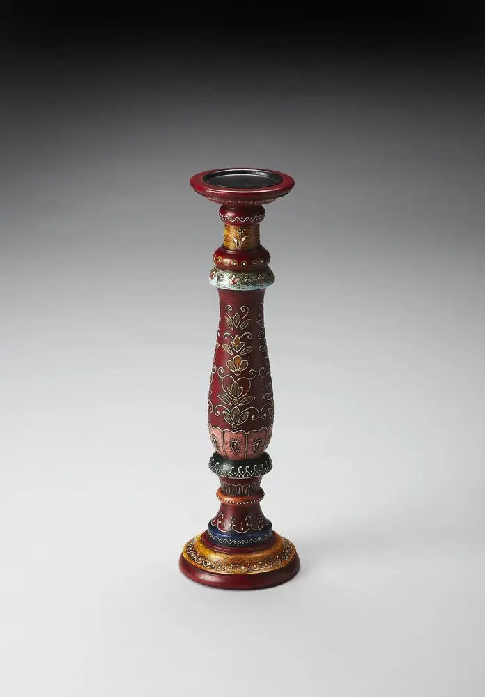 Hand Painted Candle Holder - NOBLE HOME INTERIORS