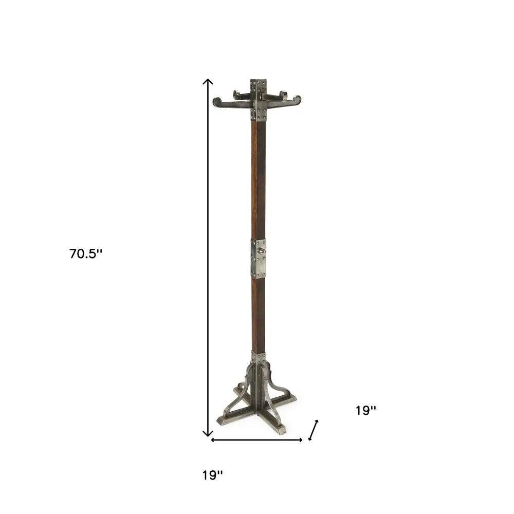 Industrial Chic Vintage Style Coat Rack - NOBLE HOME INTERIORS
