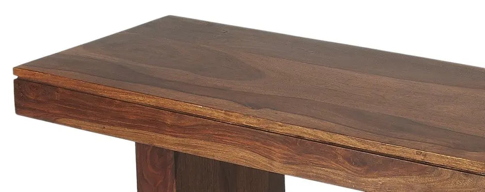 Modern Chunky Solid Wood Bench - NOBLE HOME INTERIORS