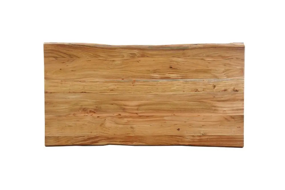 Nine Piece Brown Solid Wood Dining Set with Eight Chairs - NOVA HOME FURNITURE