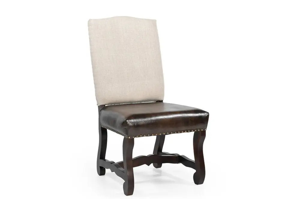 Nine Piece Brown Solid Wood Dining Set with Eight Chairs - NOVA HOME FURNITURE