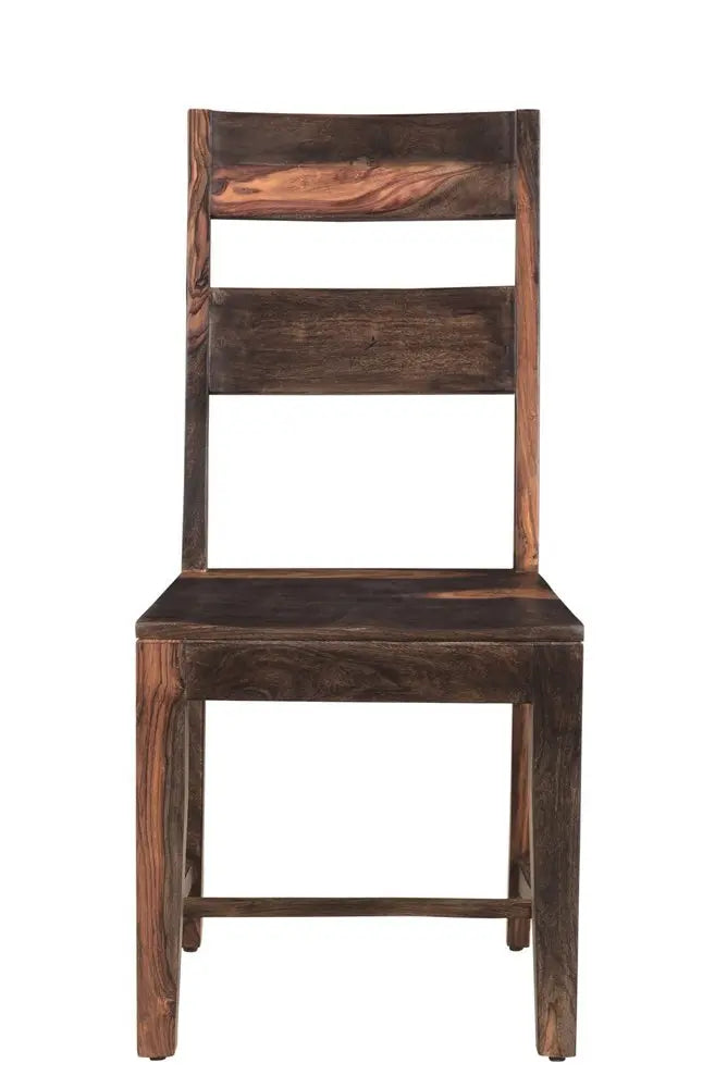 Nine Piece Brown Solid Wood Dining Set with Eight Chairs - NOVA HOME FURNITURE