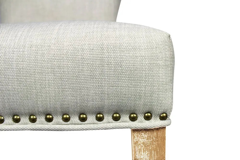 Nine Piece Natural Solid Wood Dining Set with Eight Chairs - NOVA HOME FURNITURE