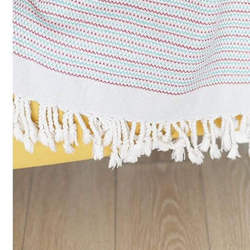 Red And White Checked Turkish Towel Or Throw Blanket - NOBLE HOME INTERIORS