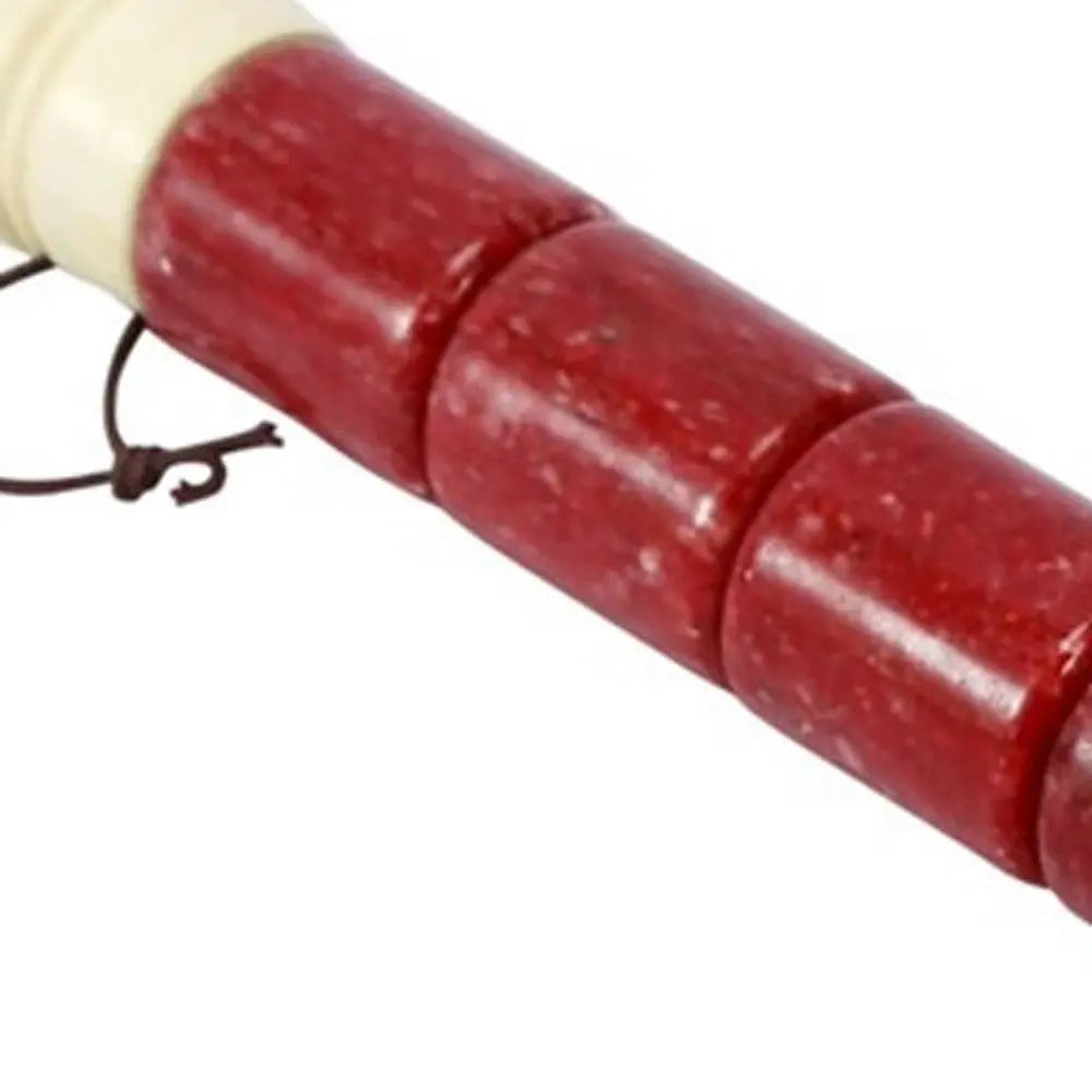 Red Spotted Jade Sectioned Decorative Calligraphy Brush - NOBLE HOME INTERIORS