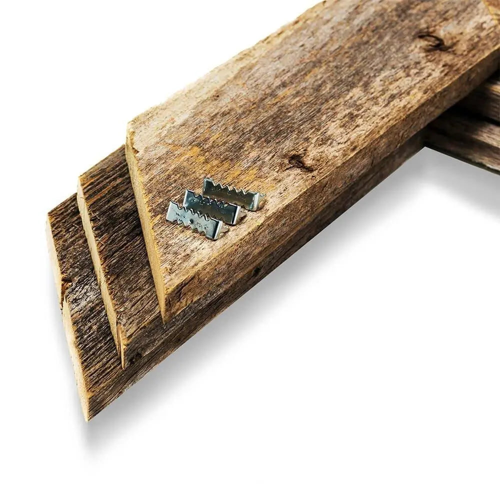 Set of Three Gray Distressed Wood Hanging Arrow Dimensional Sculptures - NOBLE HOME INTERIORS