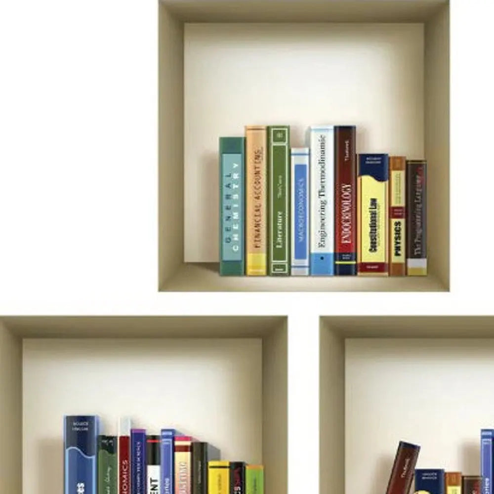 Set of Three Tisha Niche 3D Square Peel and Stick Wall Decals - NOBLE HOME INTERIORS