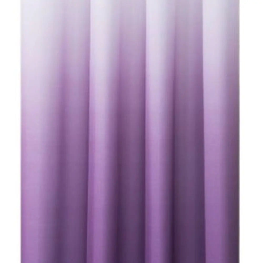 Set of Two 84" Purple Ombre Window Curtain Panels - NOBLE HOME INTERIORS