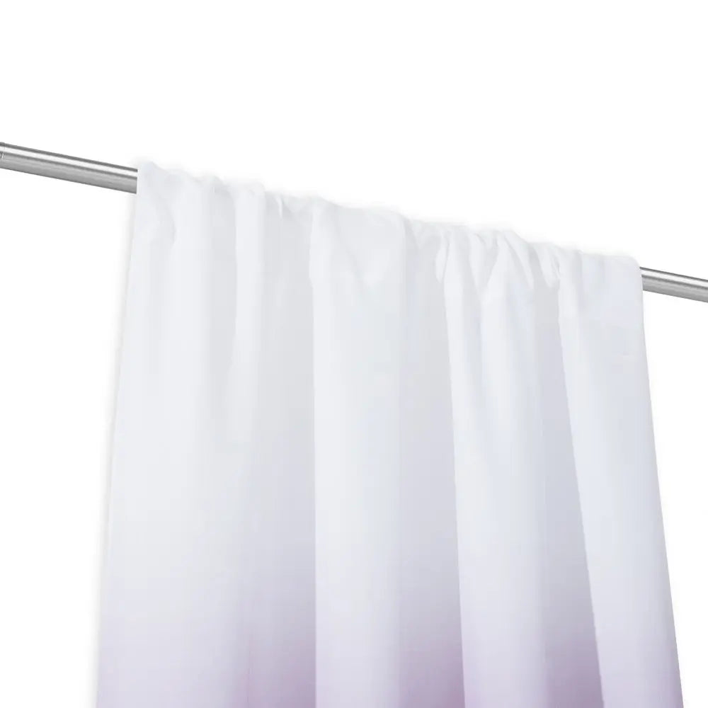 Set of Two 84" Purple Ombre Window Curtain Panels - NOBLE HOME INTERIORS