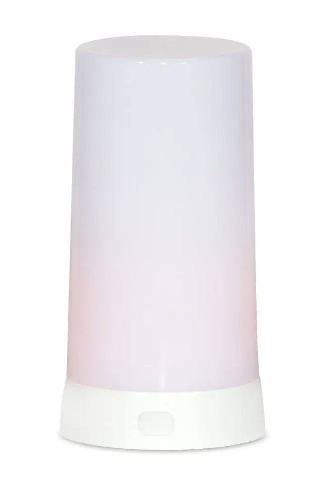 Set of Two White Flameless Pillar Candle - NOBLE HOME INTERIORS