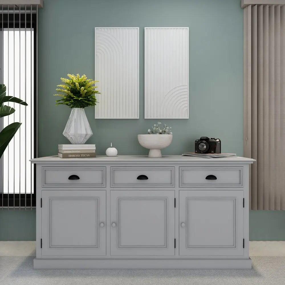 Set of Two White Metal Abstract Hanging Dimensional Sculptures - NOBLE HOME INTERIORS