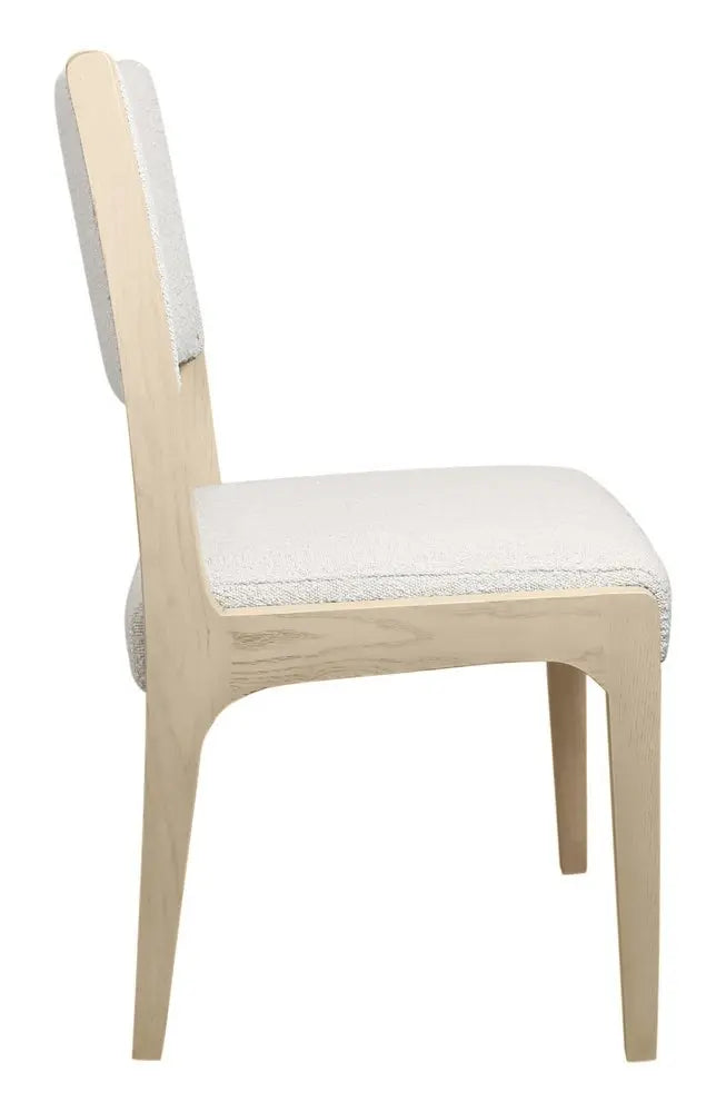 Seven Piece Dark Brown Round Solid Wood Dining Set with Six Chairs - NOVA HOME FURNITURE