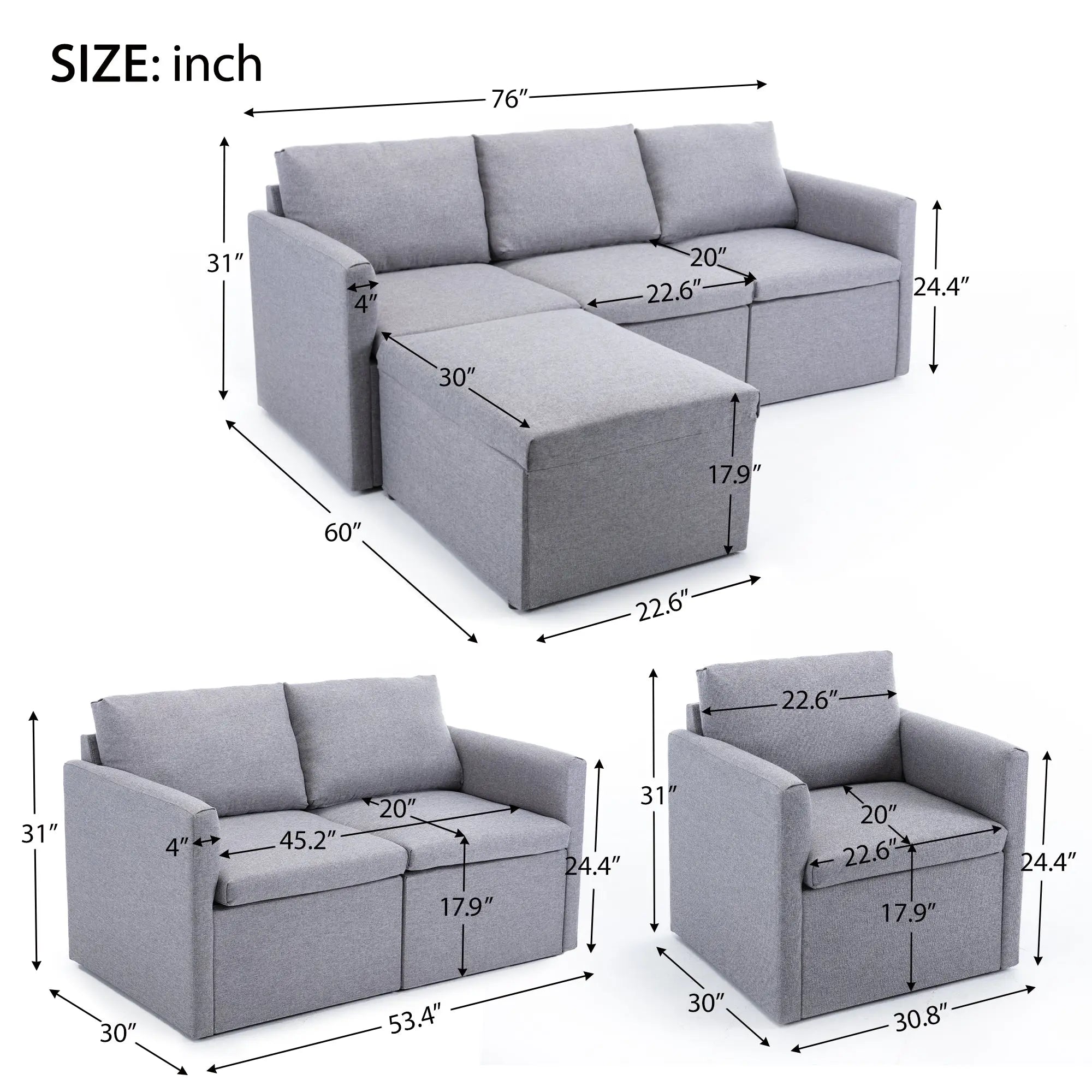 Sofa Bed Furniture Bedroom Sets Living Room Sofas Sofa Set Beds Furniture - NOVA - HOME - FURNITURE