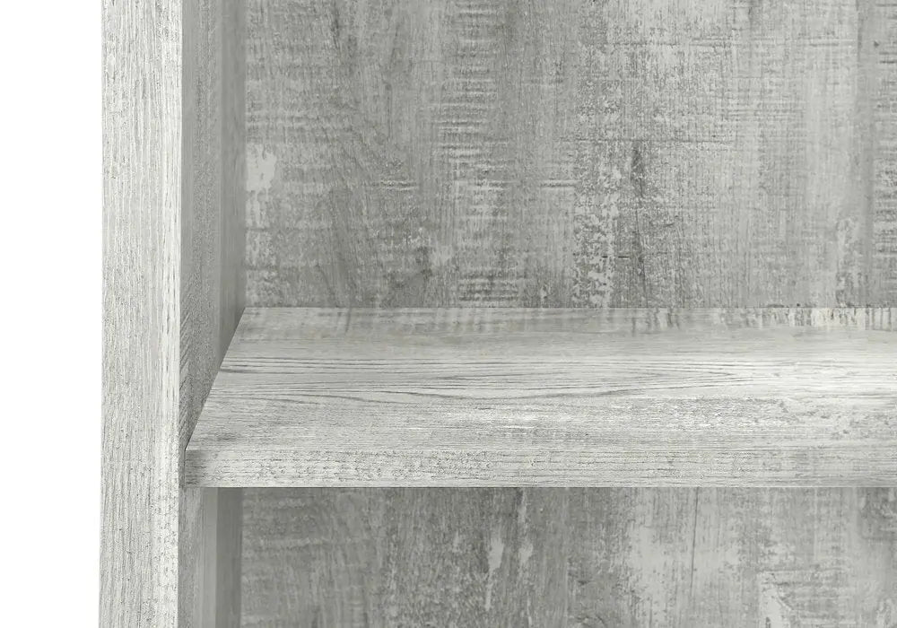 White Wood Adjustable Four Tier Bookcase - NOBLE HOME INTERIORS